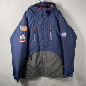 Redbull Crashed Ice Team St Paul Hooded Jacket Parka Coat USA Made Size 2XL
